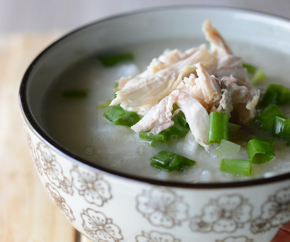 Resepi bubur nasi ikan bilis