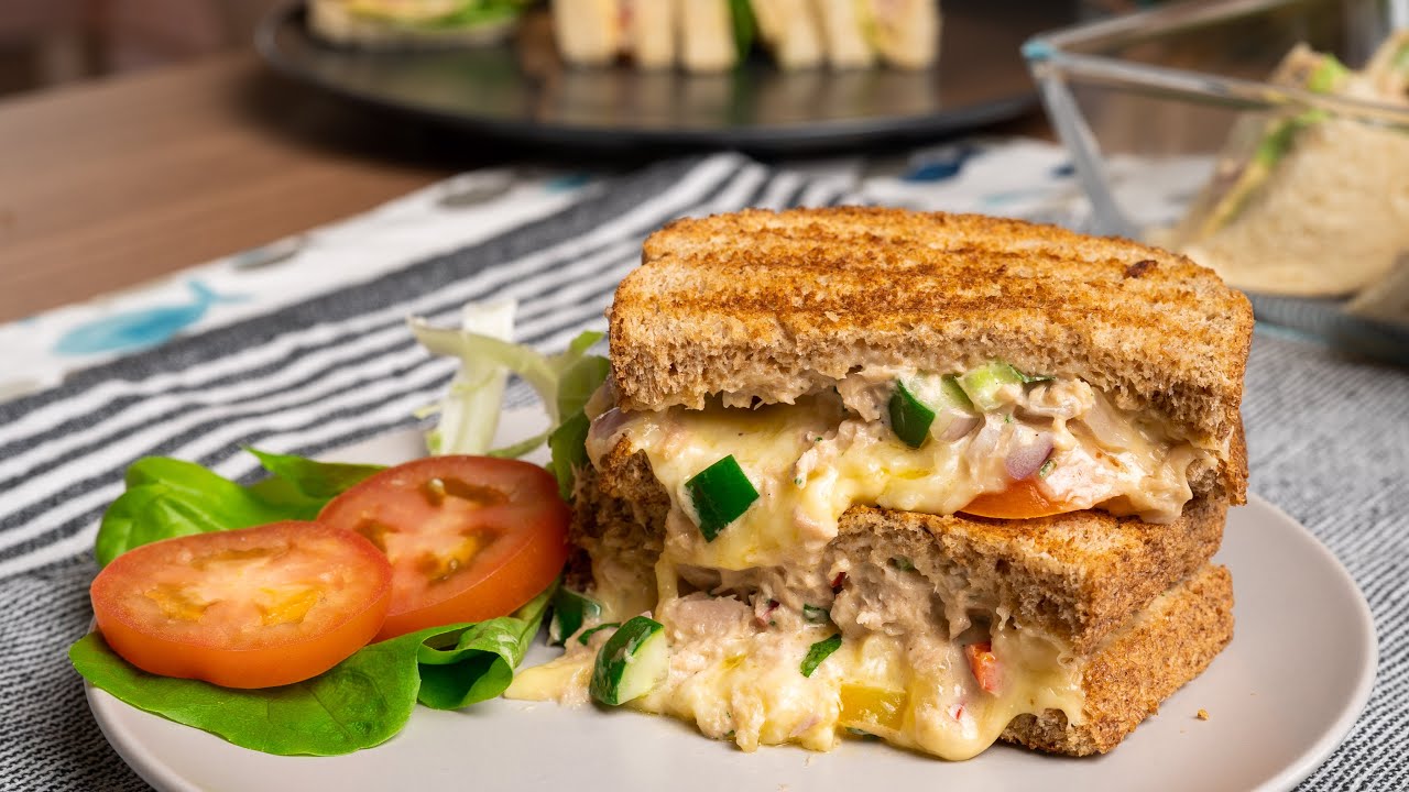 Sandwich Tuna Cheese Leleh