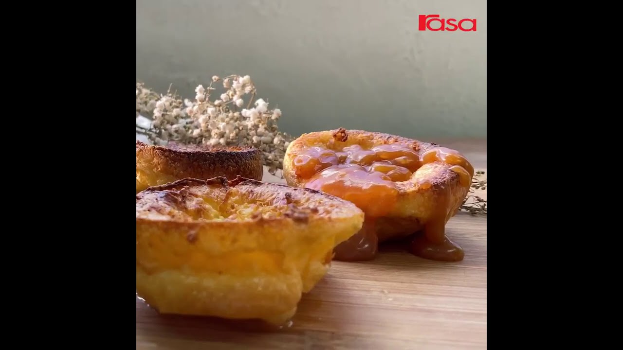 Yorkshire Pudding & Salted Caramel Sauce l Let's Cooking