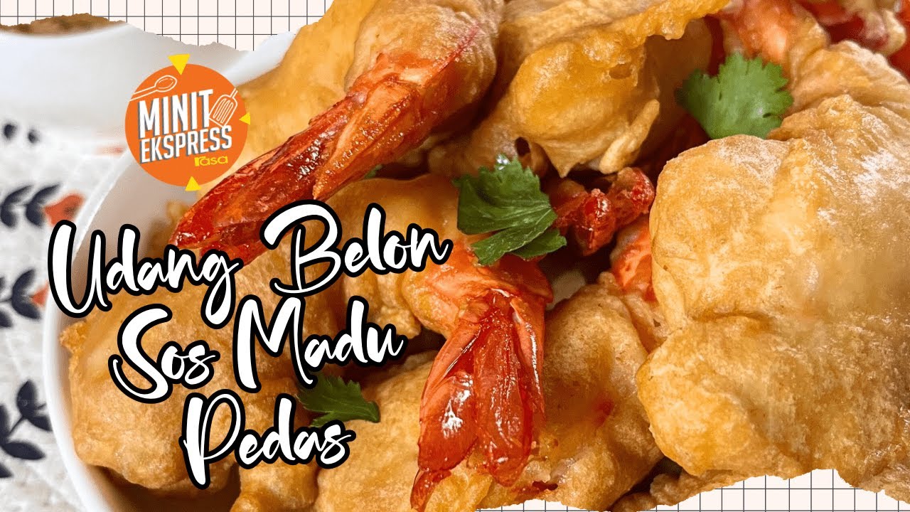 Resipi Udang Belon Sama Macam Dekat Kedai Makan Thai
