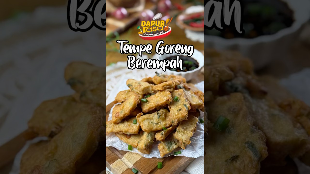 Tempe Goreng Berempah, Hidangan Ringkas Penuh Rasa