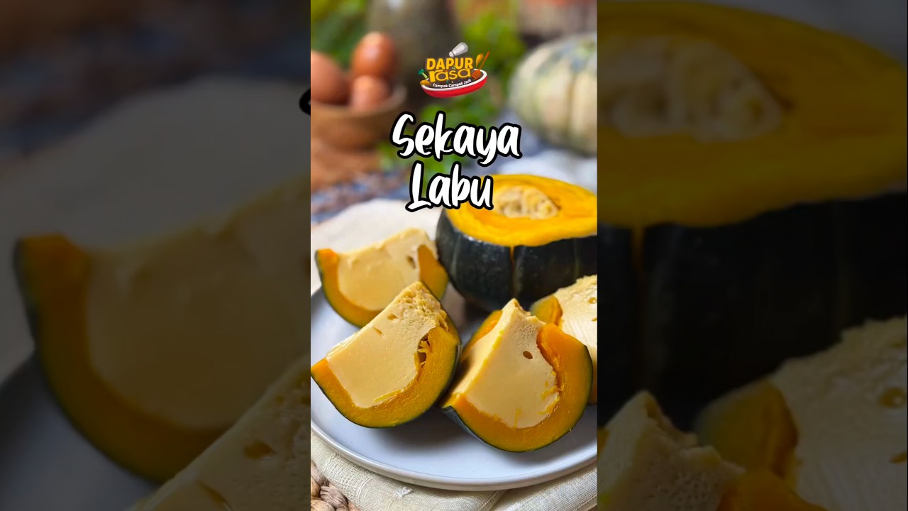 Lemak Manis Berkrim! Sekaya Labu Ni Lembut & Memang Sedap Menggoda