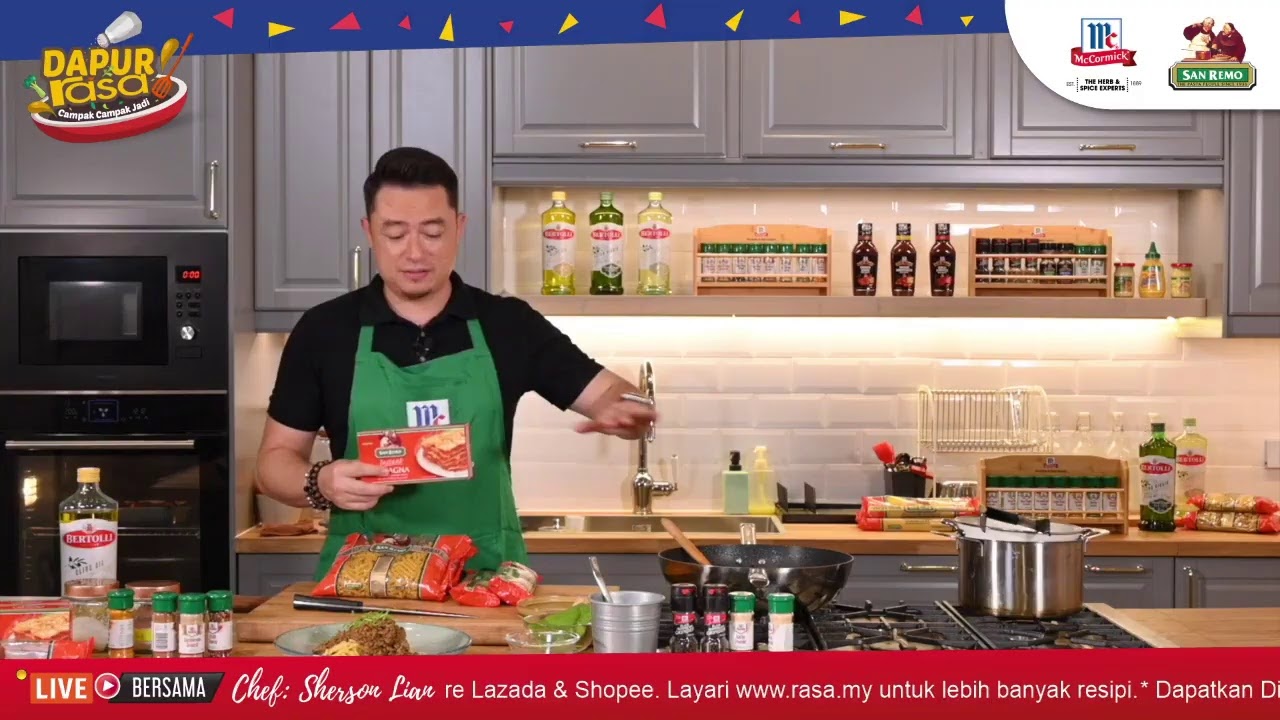 Dapur Rasa Live Masak bersama Chef Sherson Dibawakan oleh McCormick