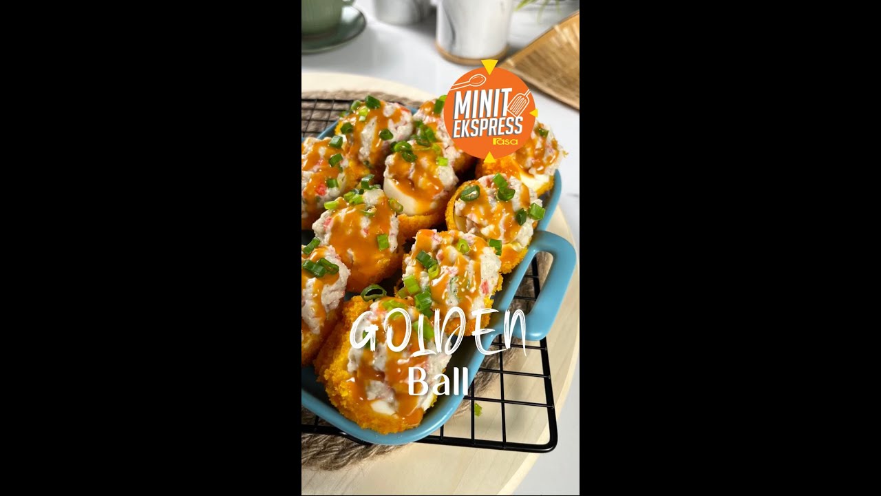 Resipi Golden Ball Ala Sushi King. Tak Cukup Satu!
