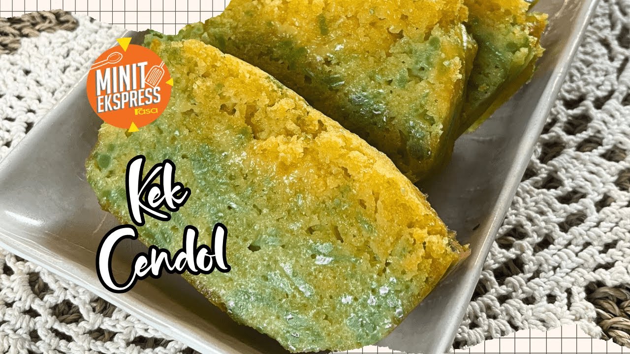 Kek Cendol, Mudah Dan Sedap Untuk Hidangan Tetamu