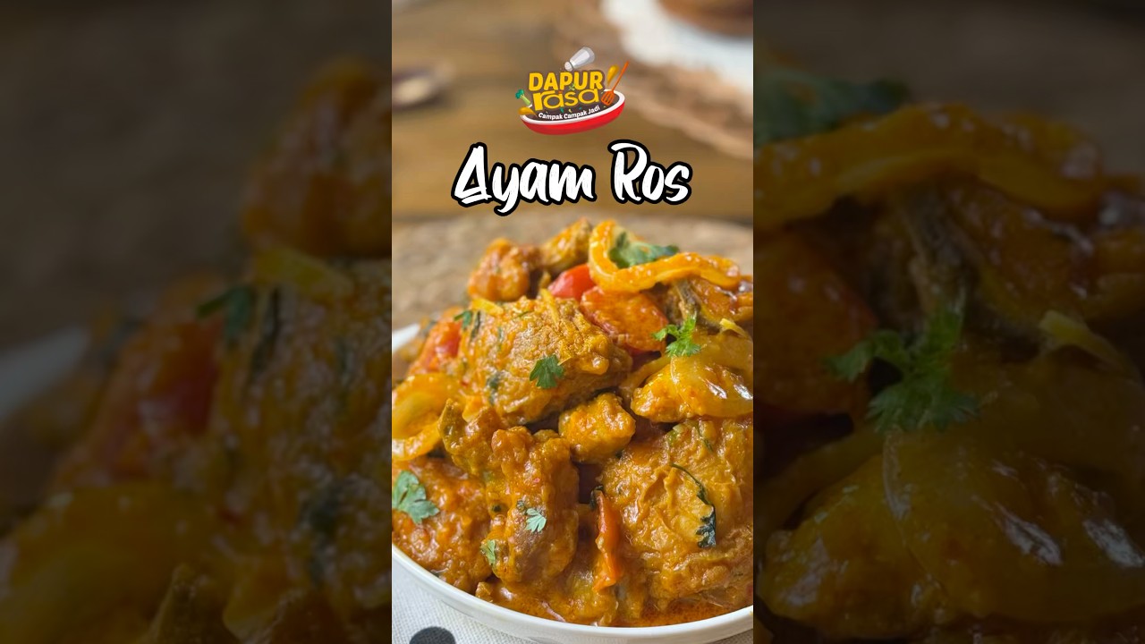 Masak Ayam Ros Gaya Lama, Rasa Luar Biasa