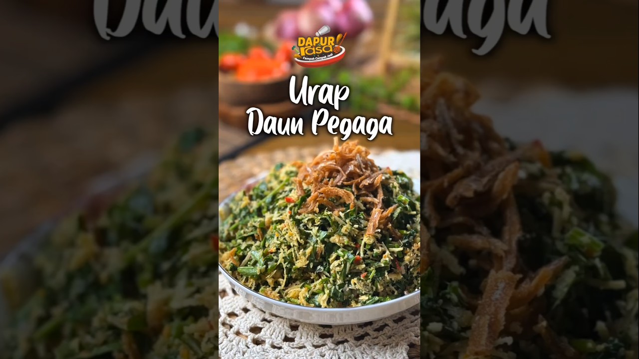 Cara Buat Urap Daun Pegaga Paling Sedap. Rasa Tradisi Yang Tak Lapuk Dek Zaman