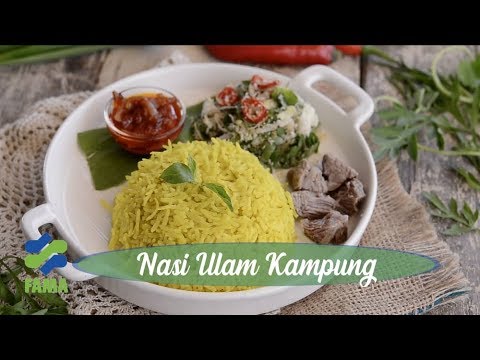 Sedapnya Nasi Ulam Kampung Ni..