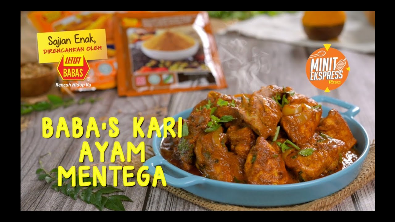 Baba’s Kari Ayam Mentega | Minit Ekspress