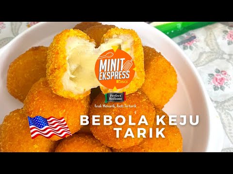 Bebola Keju Tarik Yang Padat Dengan Kentang Dan Keju