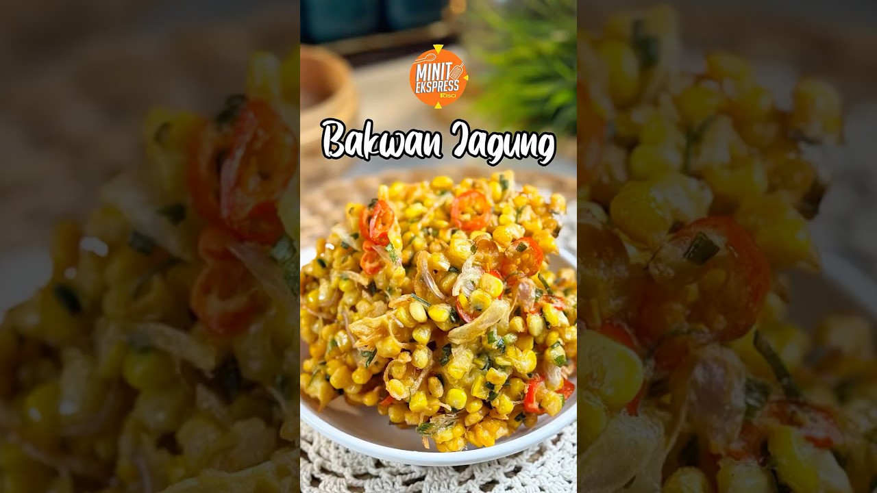 Bakwan Jagung Paling Rangup, Memang Padu