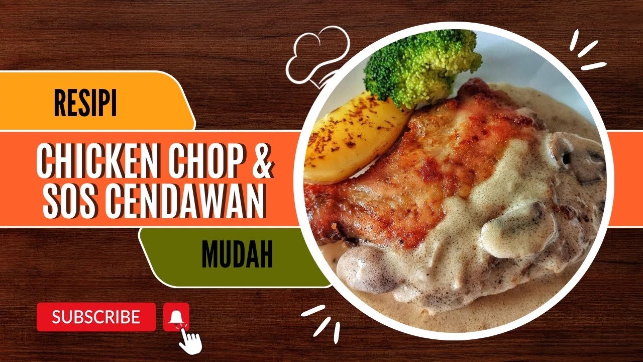 Chicken Chop Crispy & Sos Cendawan