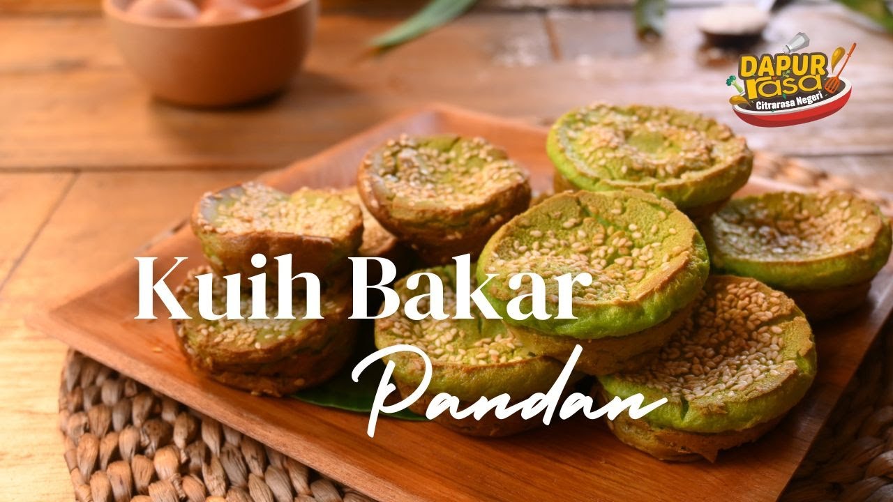 Kuih Bakar Pandan, Lazat & Beraroma