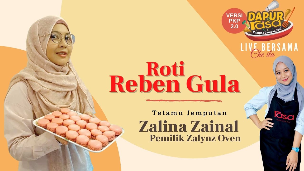 Roti Reben Gula | Dapur Rasa Live Bersama Che Ila