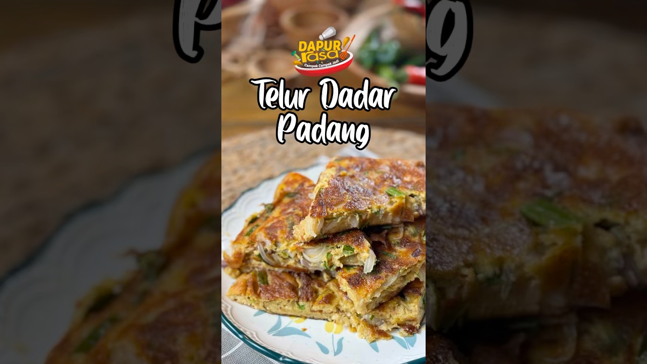 Resipi Telur Dadar Padang Ala Restoran Minang 😍