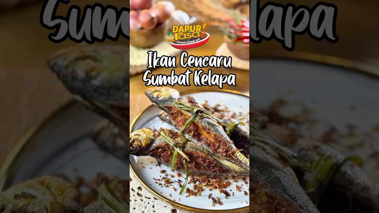 Ikan Cencaru Sumbat Kelapa, Lauk Power Warisan Dapur!