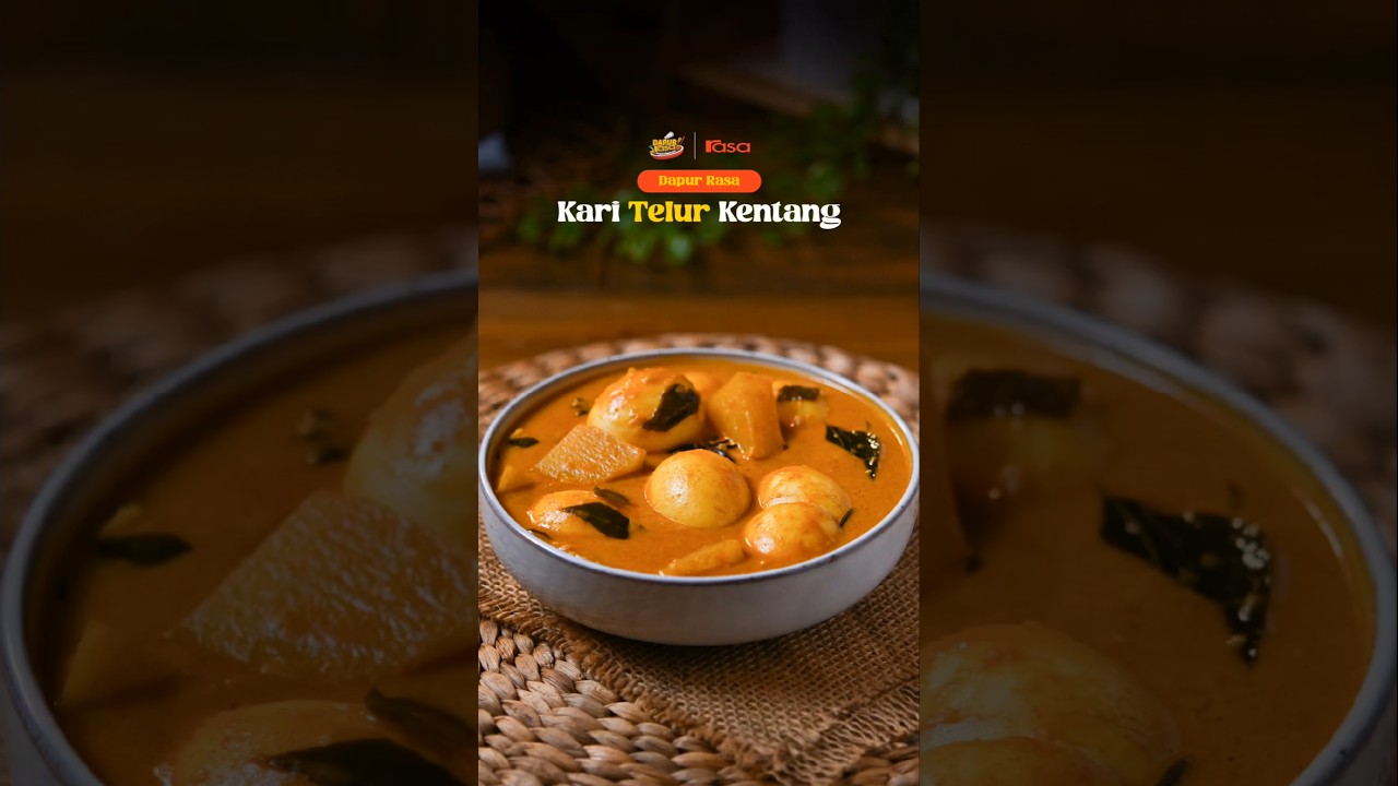 Simple Je Bahannya, Tapi Resipi Kari Telur Kentang Ni Memang Sedap Luar Biasa!