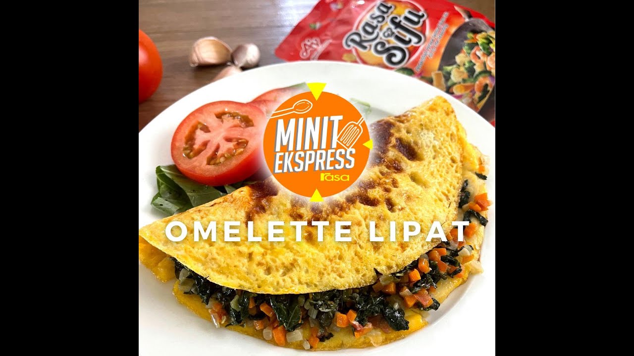 Omelette Lipat | Minit Ekspress