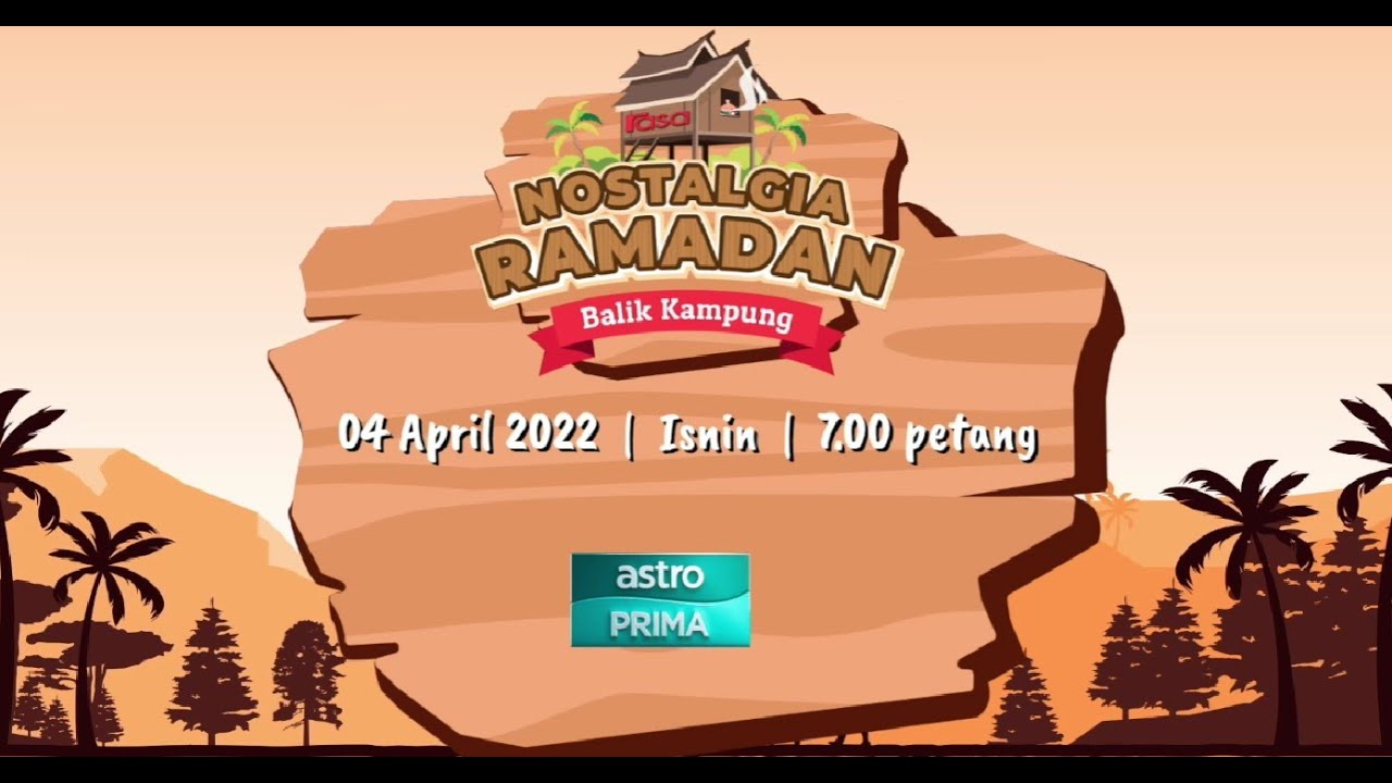 Rasa Nostalgia Ramadan Balik Kampung Bersama Awal Ashaari dan Dayana Roza