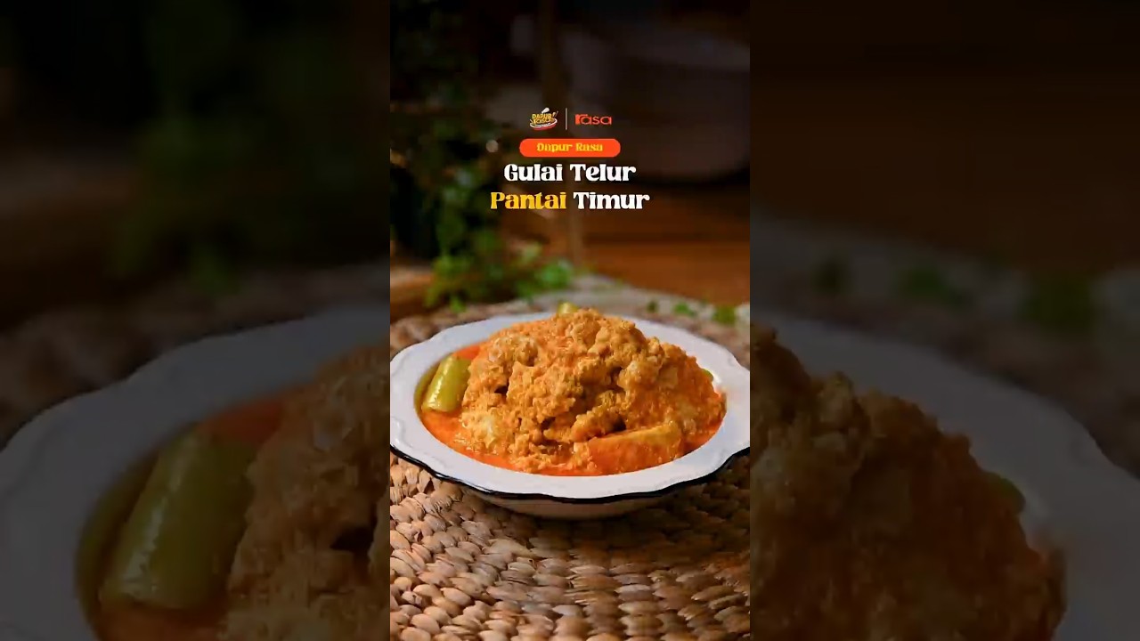 Resipi Gulai Telur Pantai Timur Paling Sedap! Pekat, Lemak & Pedas, Memang Padu