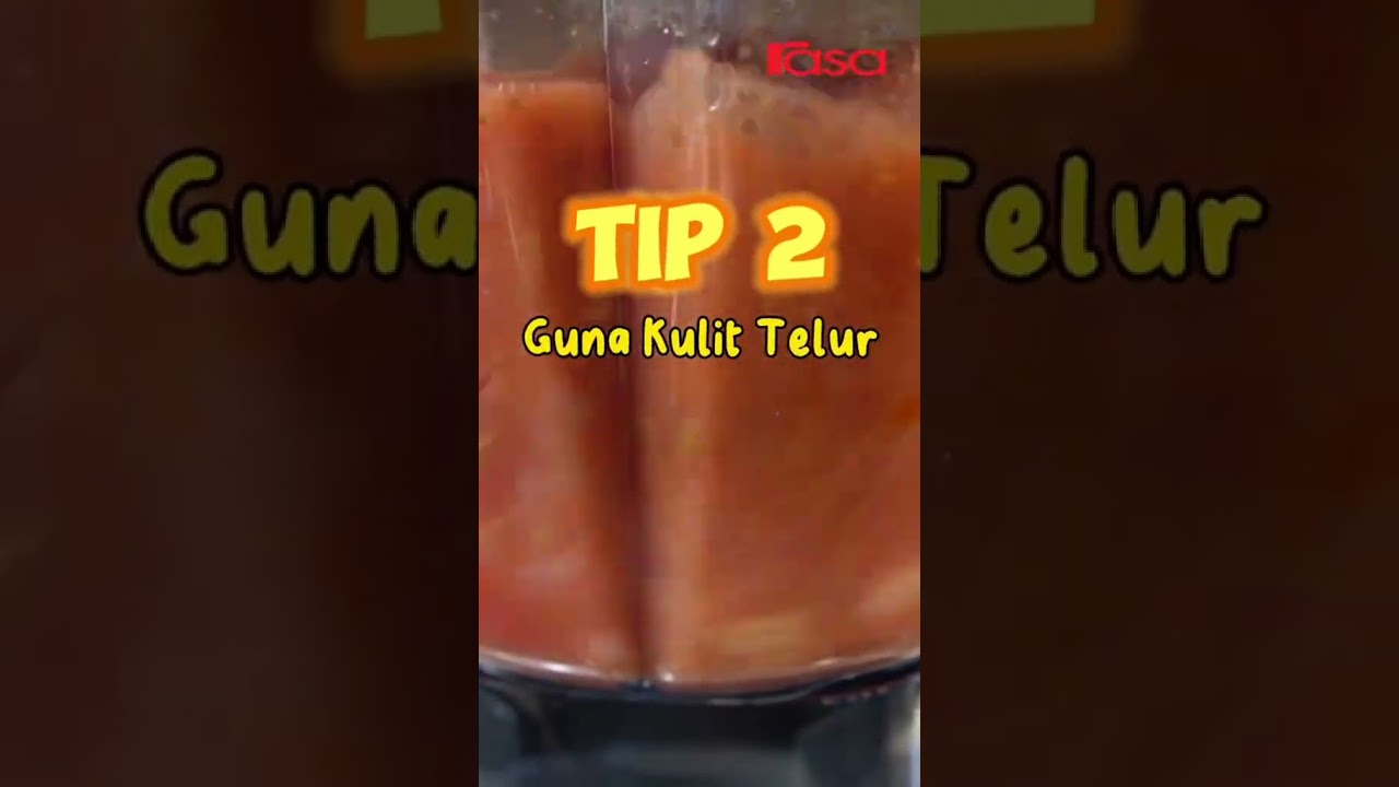 2 Tip Tajamkan Mata Blender Kat Dapur