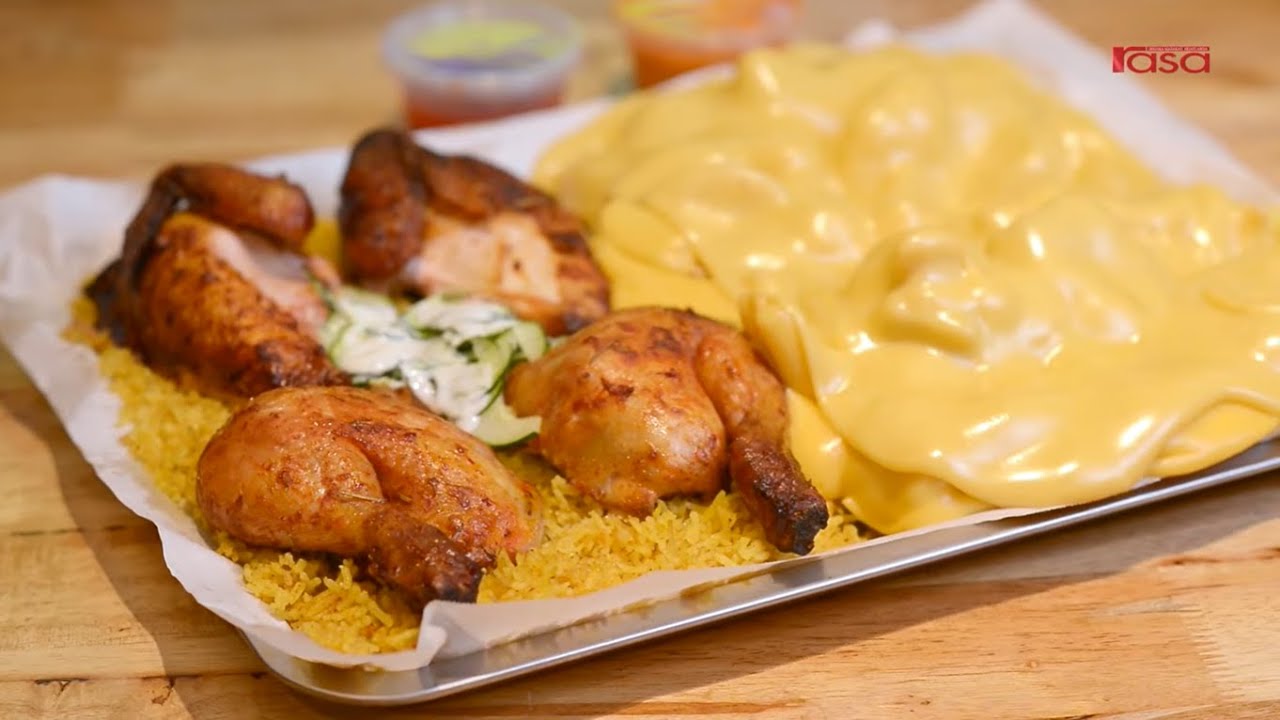 CHICKEN ROYAL CHEESE ! MELELEH CHEESE DIA!!