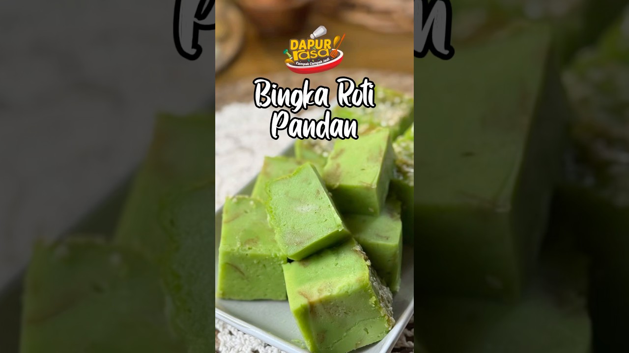Bingka Roti Pandan Lembut & Wangi, Confirm Laku Keras!