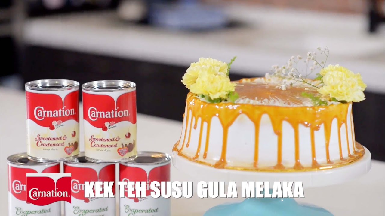 Kek Teh Susu Gula Melaka | Gerenti Jadi