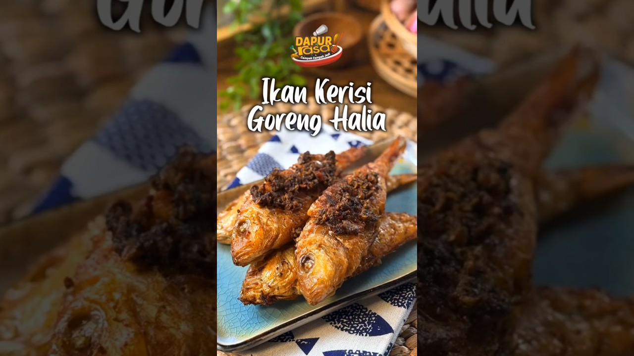 Ikan Kerisi Goreng Halia Paling Mudah. Guna Pes Simple Je Tapi Sedap Luar Biasa!