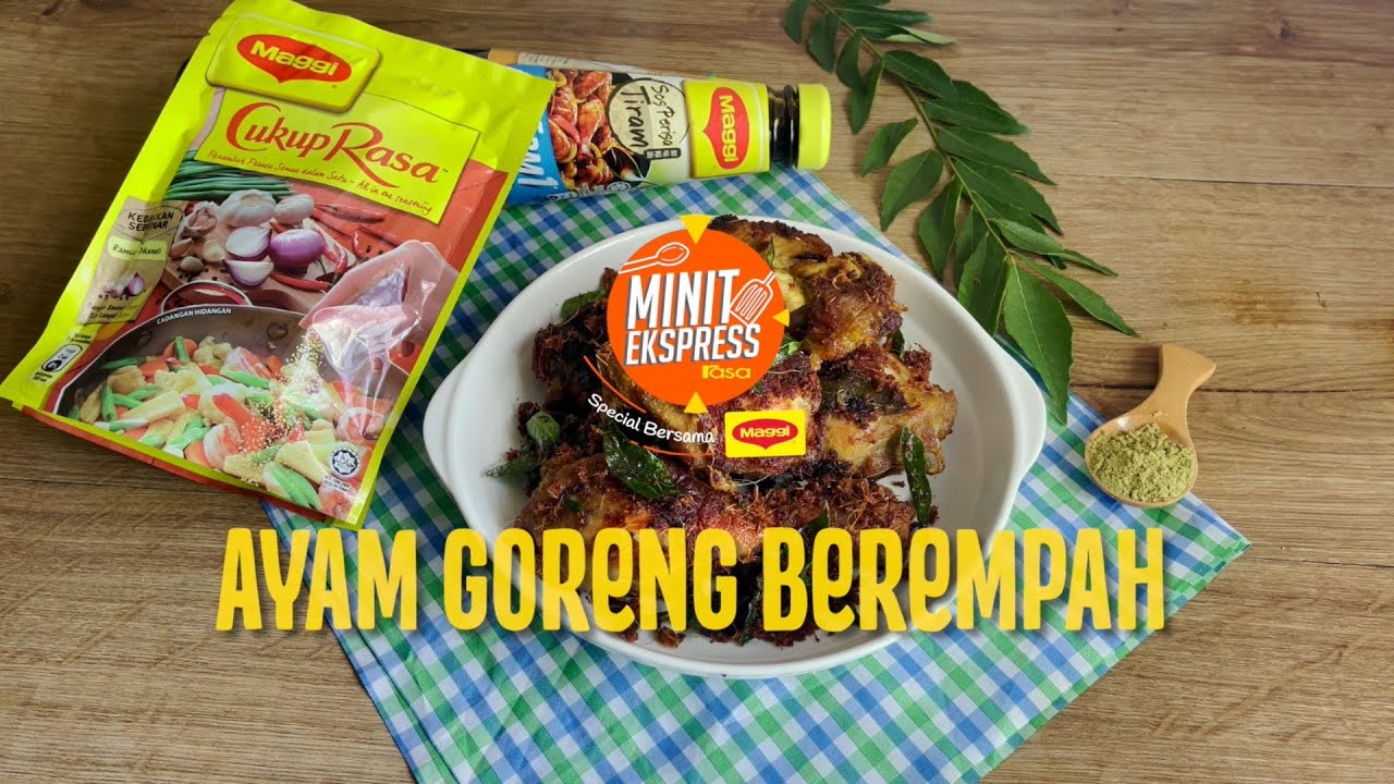 Ayam Goreng Berempah | Minit Ekspress Special Bersama MAGGI®️