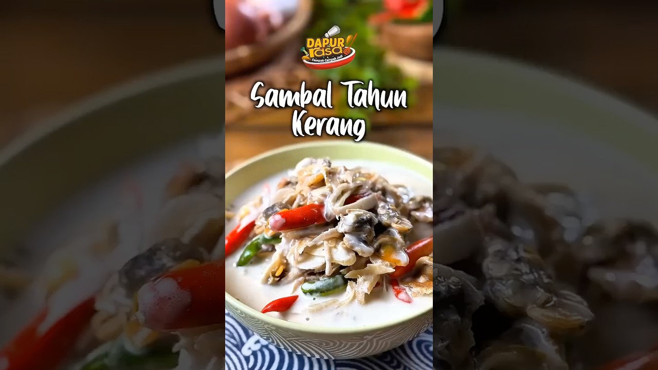 Resipi Sambal Tahun Kerang Padu. Pedas Menyengat, Memang Sangat Sedap!