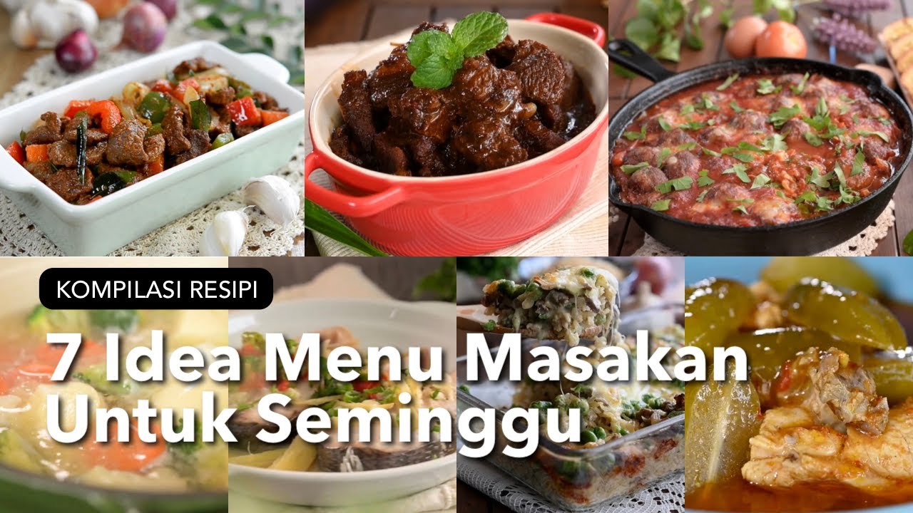 Idea Menu Masakan Untuk Seminggu | Kompilasi Resipi