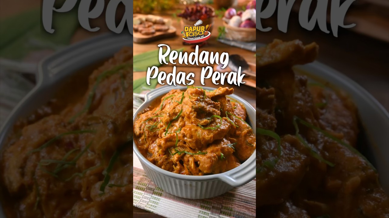 Resipi Rendang Ayam Pedas Perak - Keunikan Rasa Tradisi!