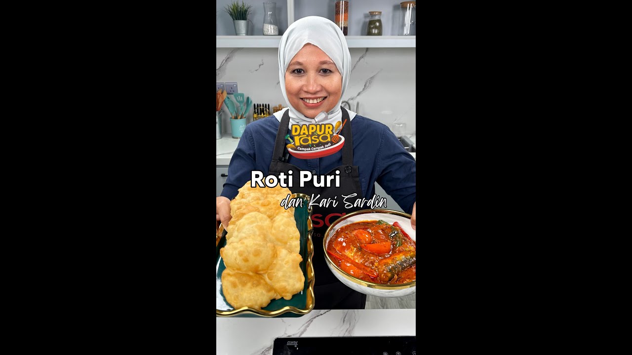 Roti Puri & Kari Sardin