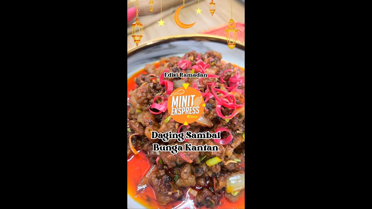 Daging Sambal Bunga Kantan