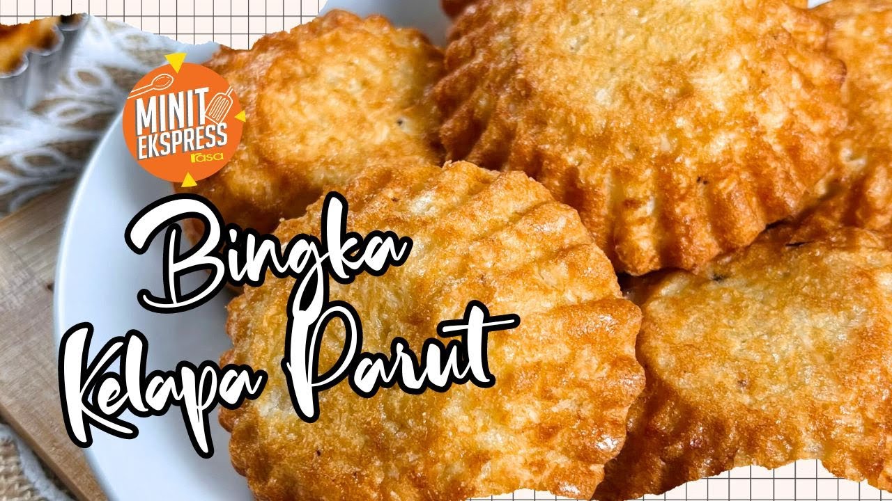 Kuih Bingka Kelapa Parut, Terasa Lemaknya. Memang Sedap!