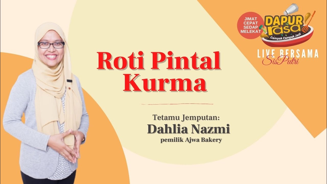 Roti Pintal Kurma | Dapur Rasa Live