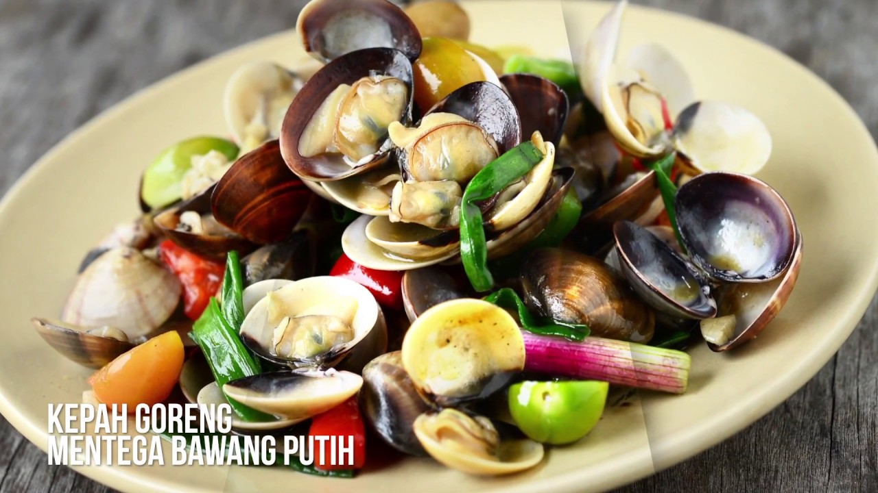 KEPAH GORENG MENTEGA BAWANG PUTIH