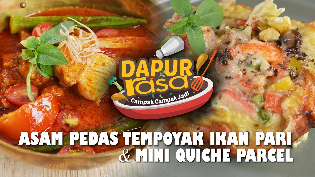 Asam Pedas Tempoyak Ikan Pari & Quiche Seafood Parcel | CCJ EP 4