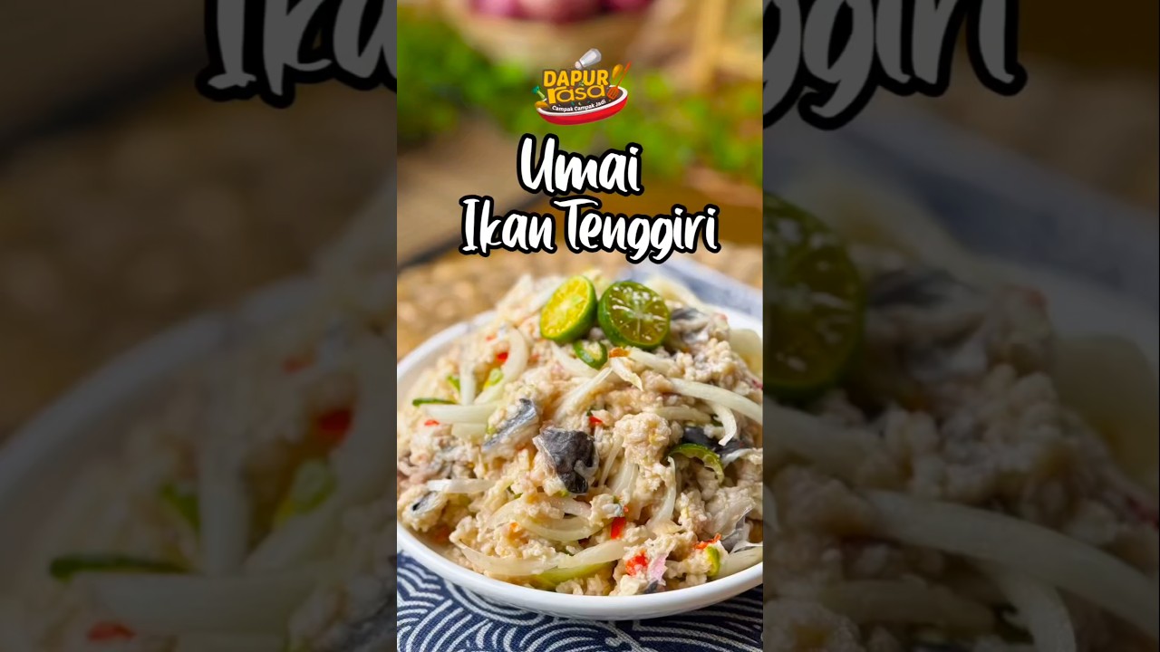 Sekali Cuba Terus Jatuh Cinta! Resipi Umai Ikan Tenggiri Ni Memang Rare Tapi Sedap
