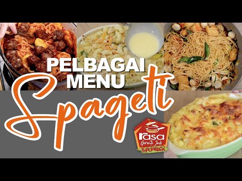 3 Resipi Masak Spagetti (Mudah & Sedap!) | Gerenti Jadi Throwback EP 6