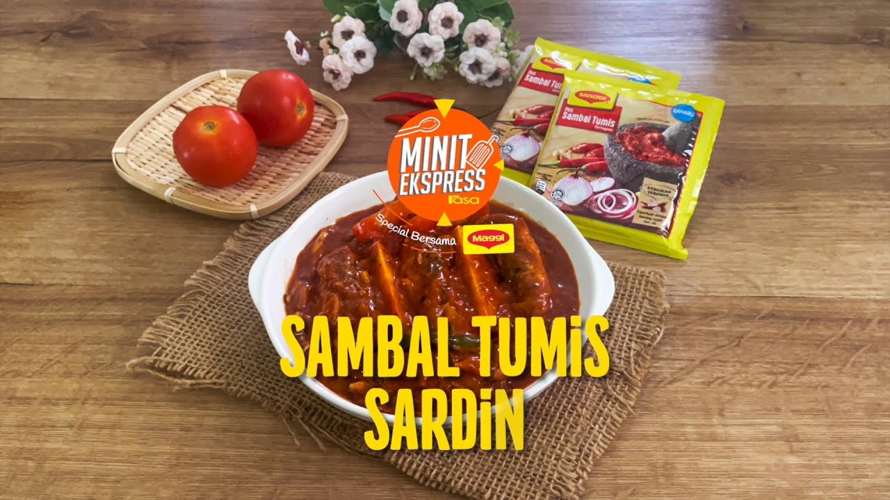 Sambal Tumis Sardin | Minit Ekspress Special Bersama MAGGI®