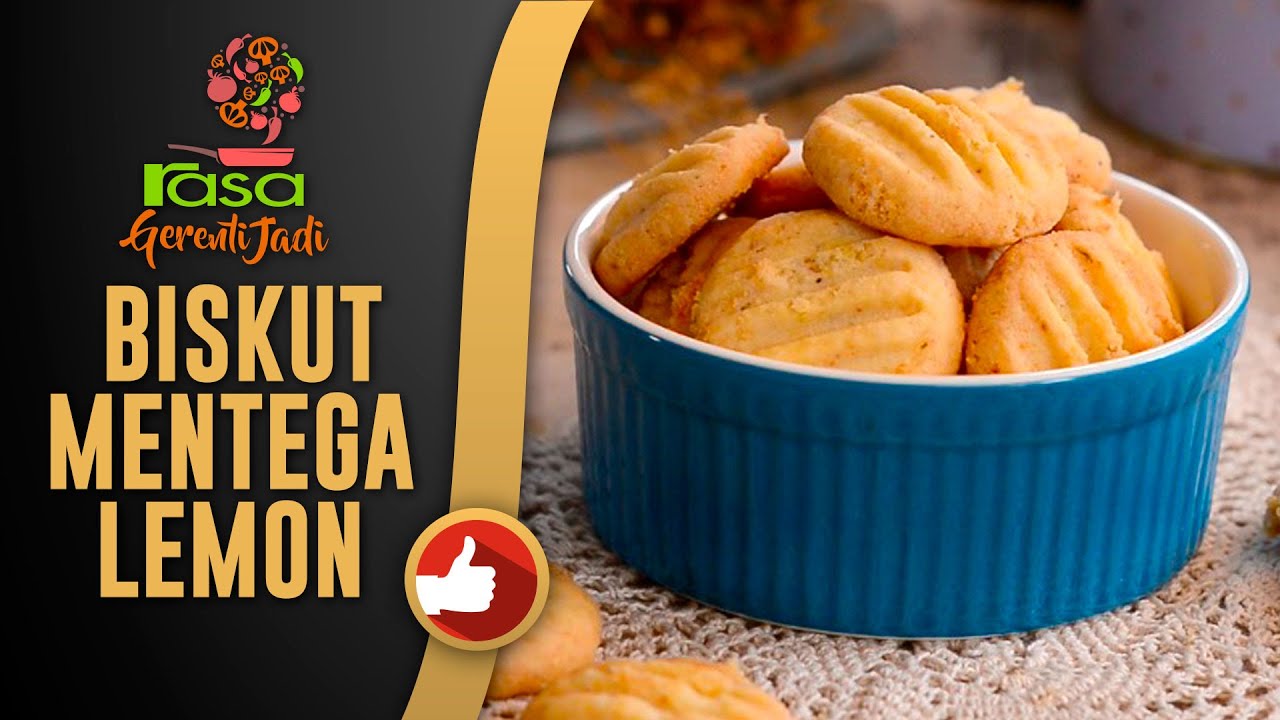 Resipi Biskut Mentega Lemon | Gerenti Jadi S3 EP8