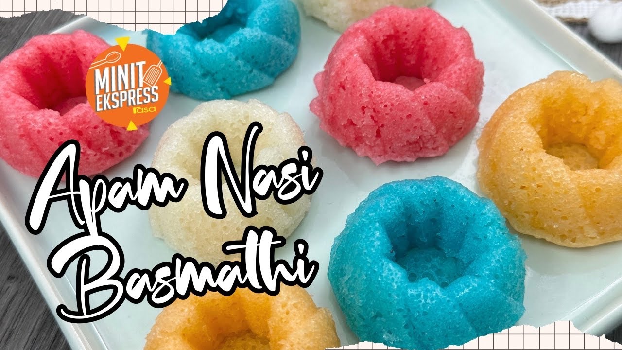 Resipi Apam Nasi Basmathi, Dato Vida Pun Approved!