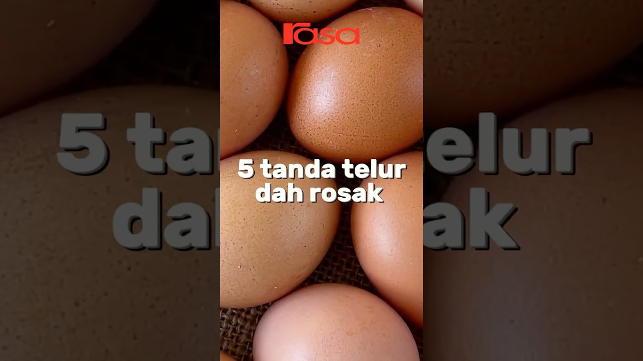 "Telur ni dah expired ke belum?" Soalan paling misteri dalam dunia dapur!