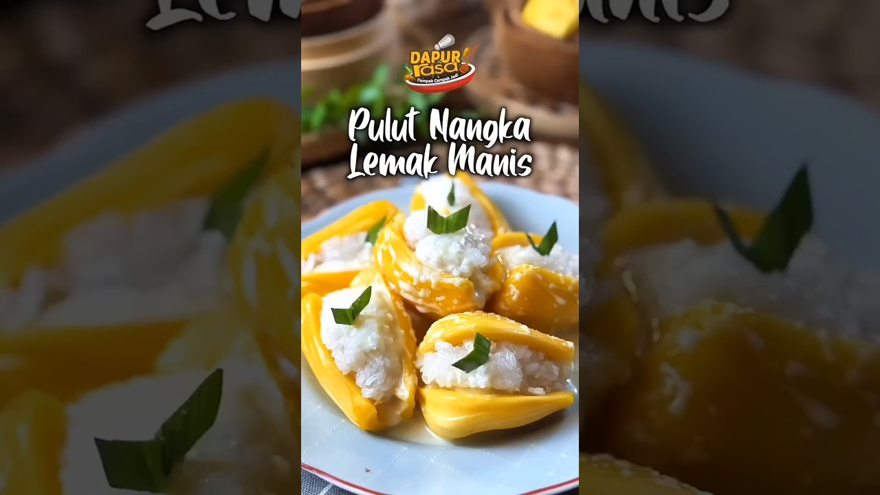 Pulut Nangka Lemak Manis Paling Padu! Sekali Cuba, Susah Nak Berhenti