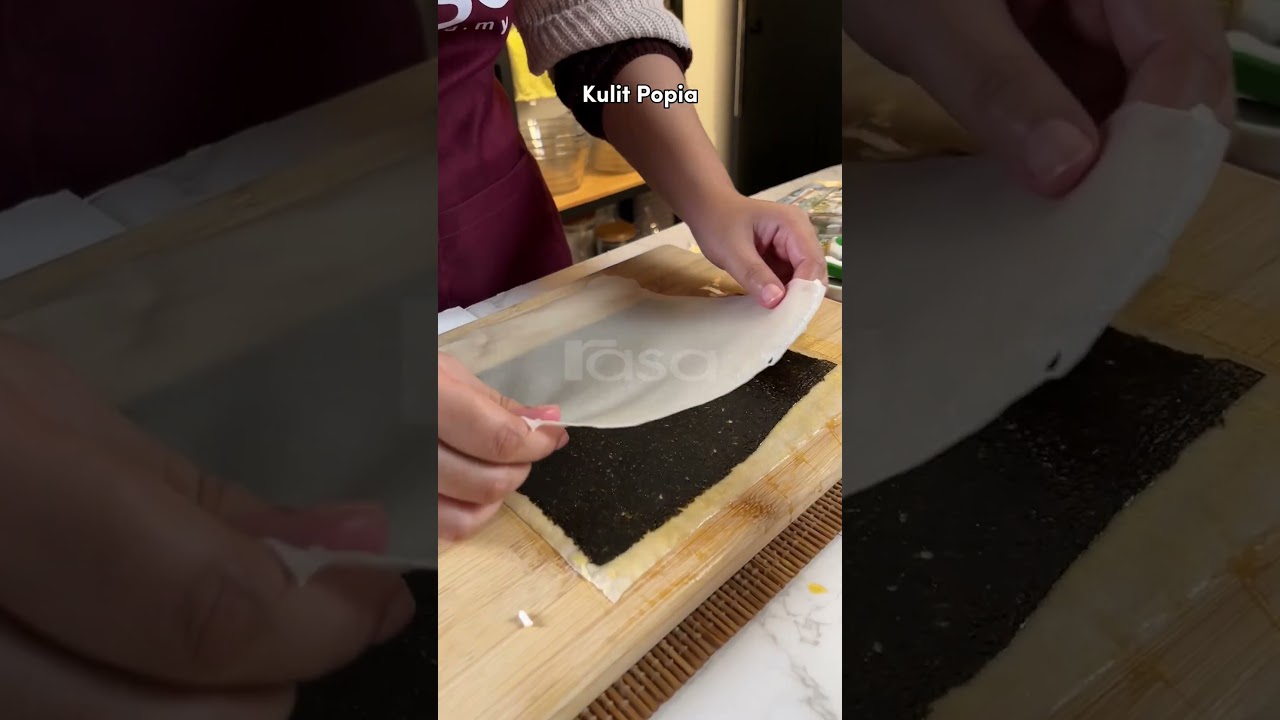 Popia Seaweed, Snek Mudah Jadi Rebutan Anak
