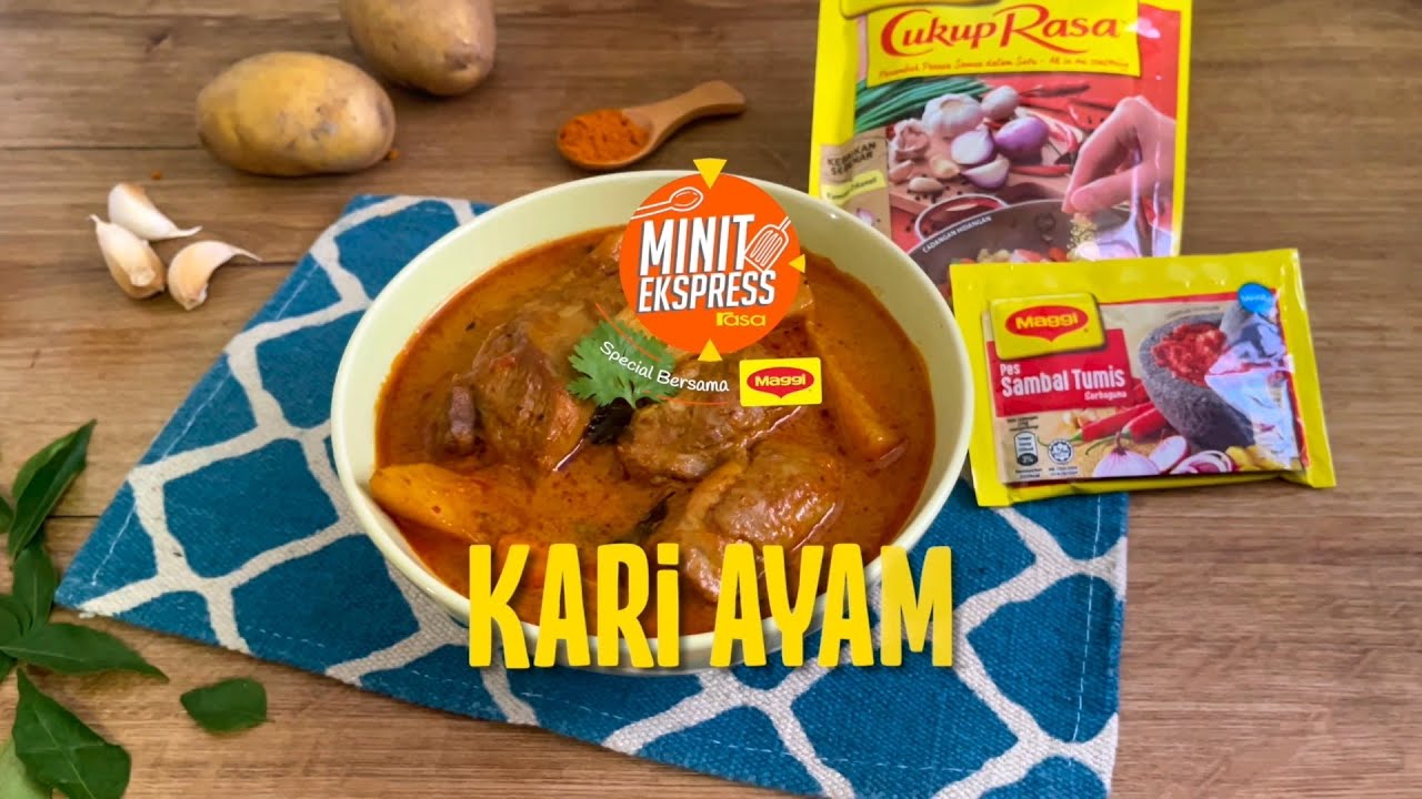 Kari Ayam & Pes Sambal Tumis Serbaguna Bersama MAGGI®