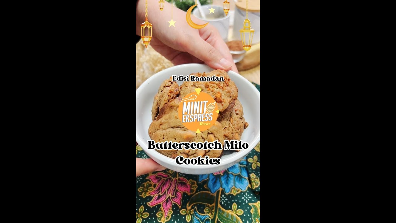 Butterscotch Milo Cookies