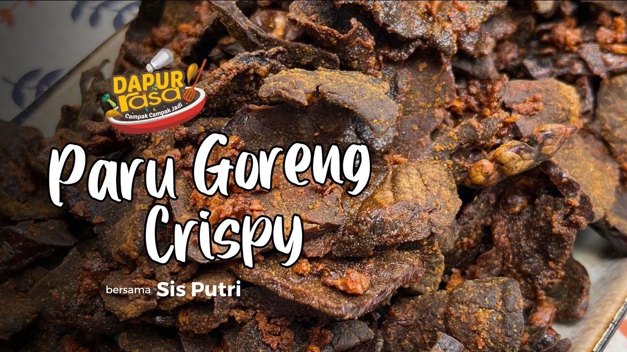 Resipi Paru Goreng Crispy Terlajak Sedap
